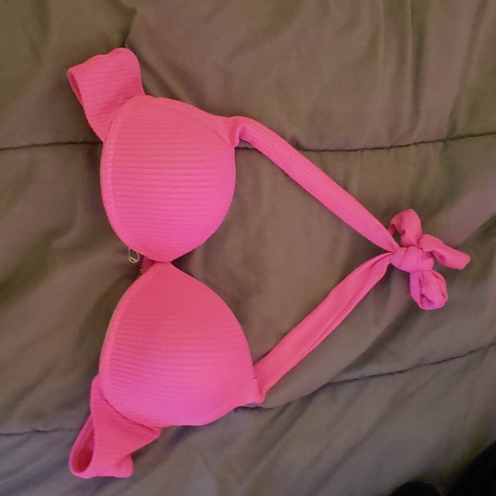 Pink Bikini Bra